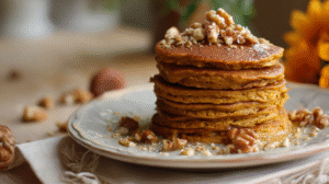 Vegan Pumpkin Pancakes