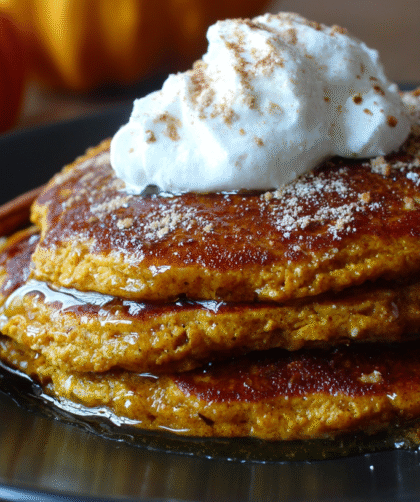 Vegan Pumpkin Pancakes