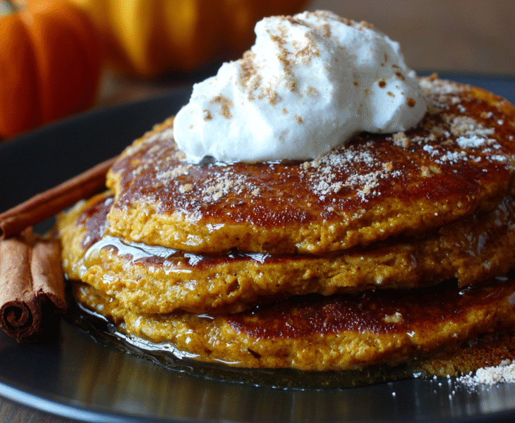 Vegan Pumpkin Pancakes