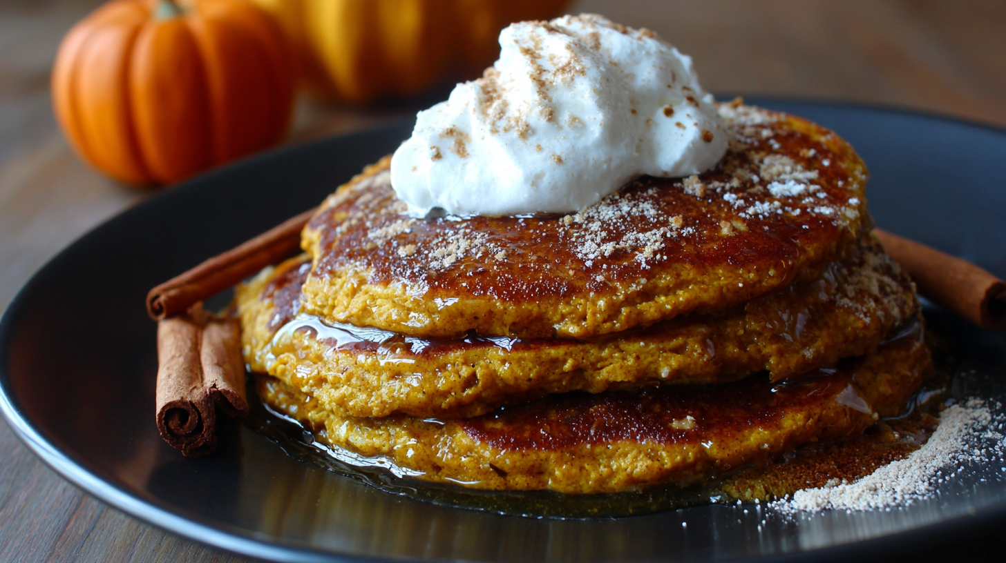 Vegan Pumpkin Pancakes