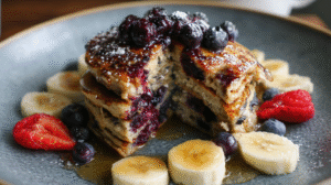 Vegan Blueberry Pancakes