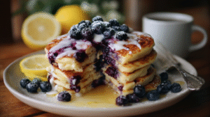 Vegan Blueberry Pancakes
